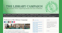 Desktop Screenshot of librarycampaign.com